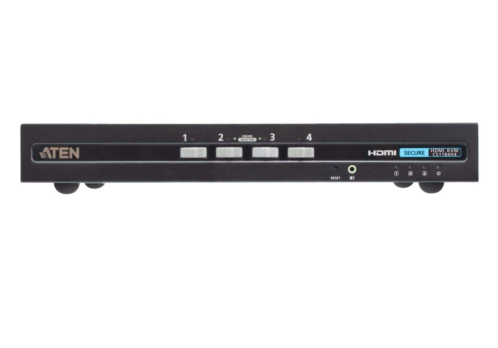 ATEN TECHNOLOGIES CS1184H4 KVM switch Black