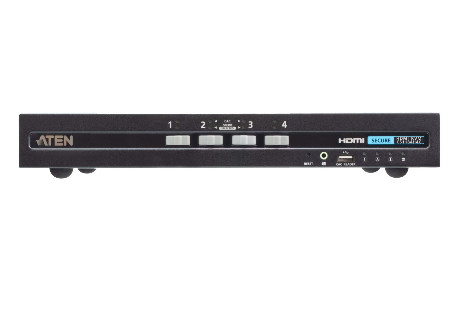 ATEN TECHNOLOGIES CS1184H4C KVM switch Black