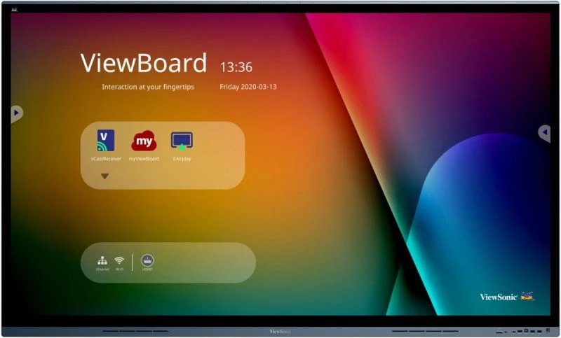 VIEWSONIC IFP IFP7562 Signage Display Interactive flat panel 190.5 cm (75") LED Wi-Fi 350 cd/m² 4K