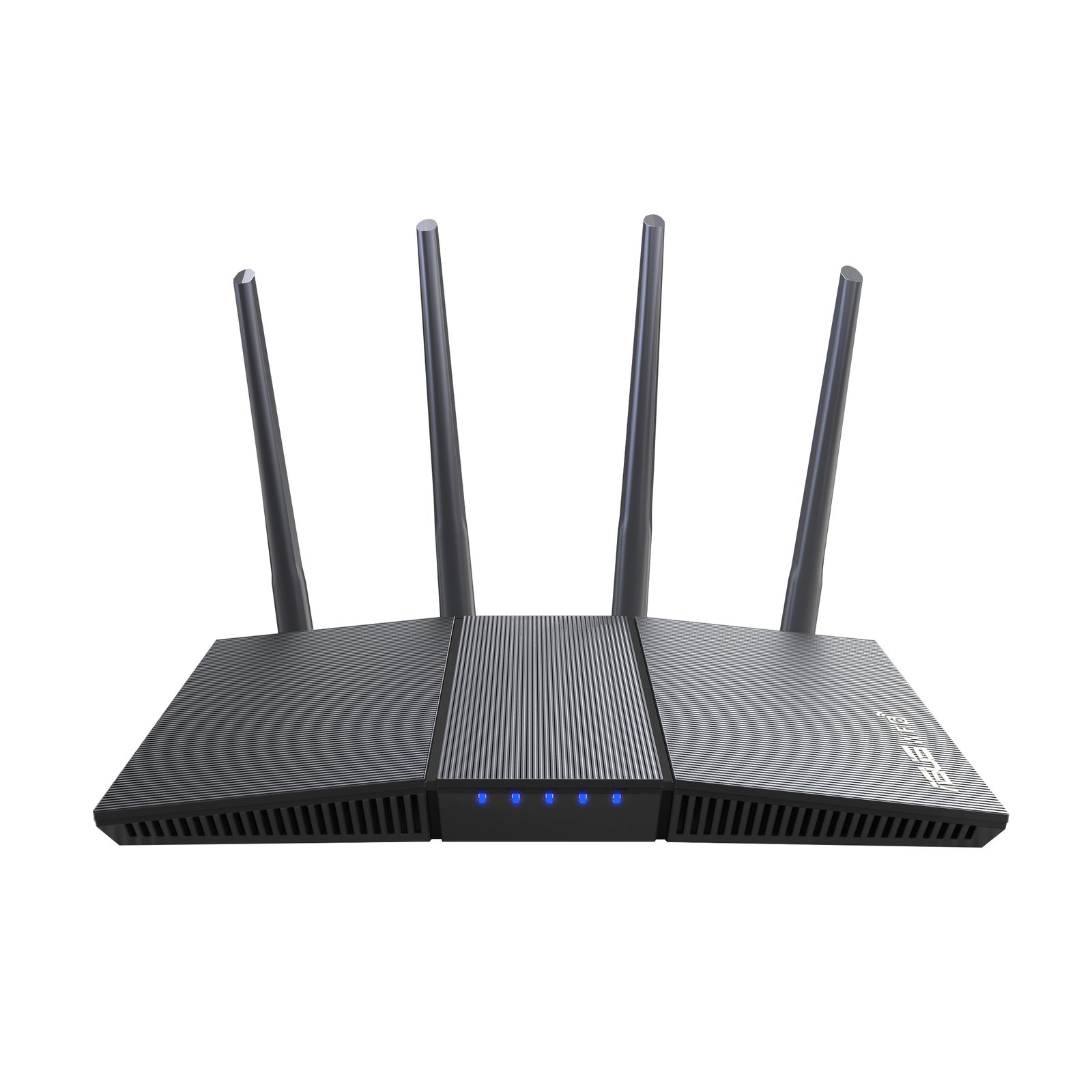 ASUS - COMPONENTS RT-AX1800S wireless router Gigabit Ethernet Dual-band (2.4 GHz / 5 Black