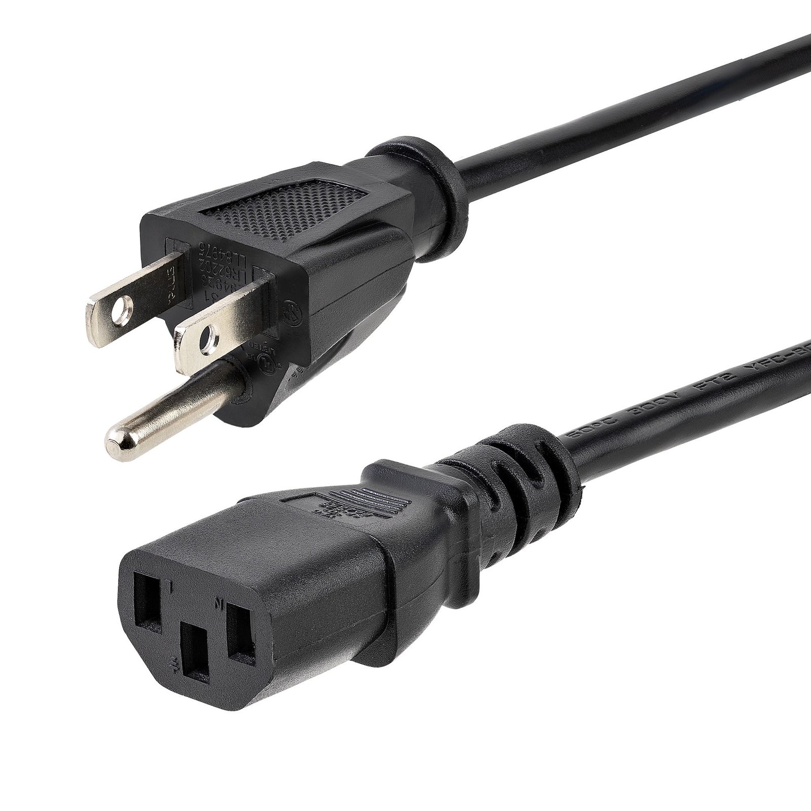 StarTech.com 6 ft Standard Computer Power Cord - NEMA5-15P to C13 - 10 Pack PXT10110PK
