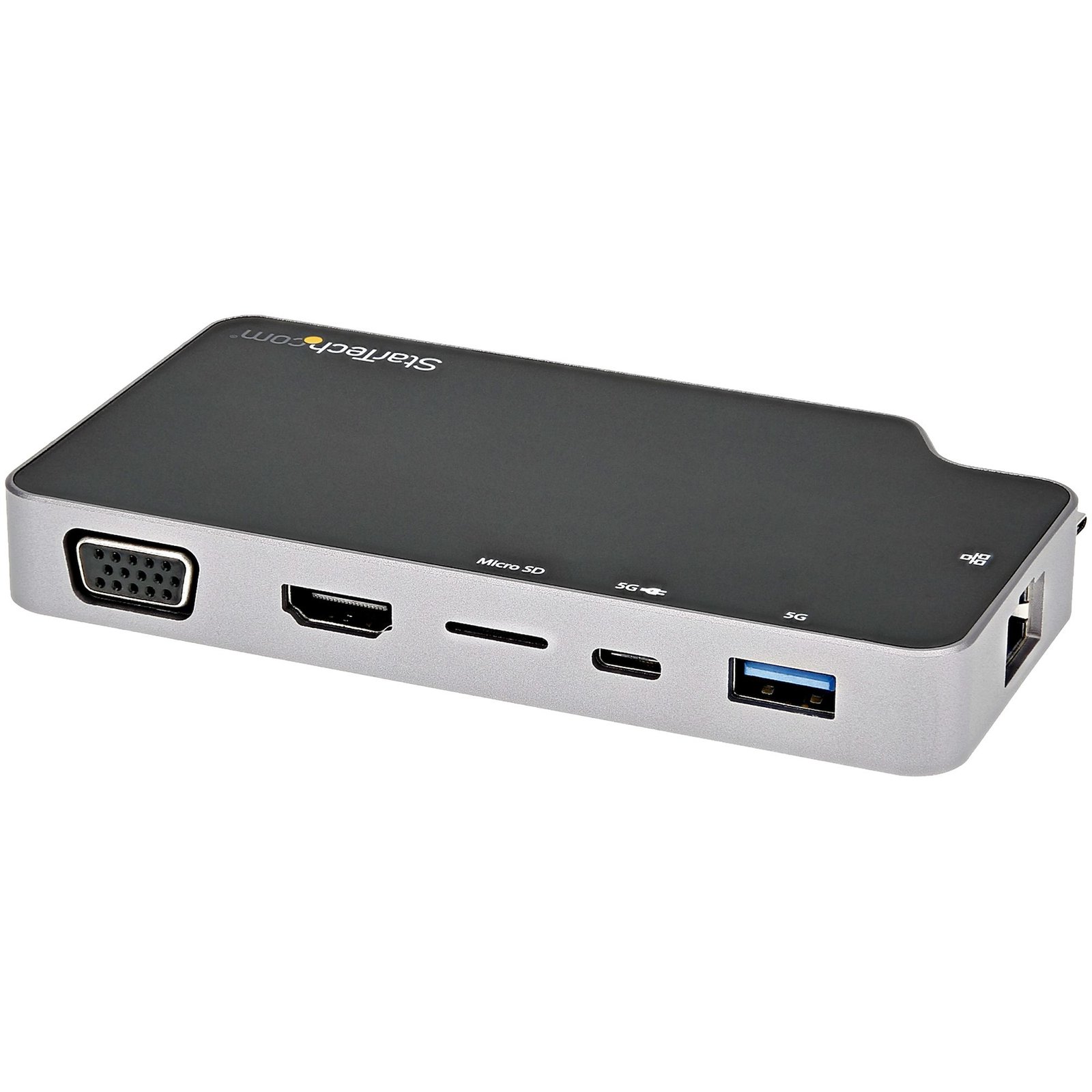 StarTech.com USB C Multiport Adapter - USB-C to 4K HDMI or VGA Video with 100W Power Delivery