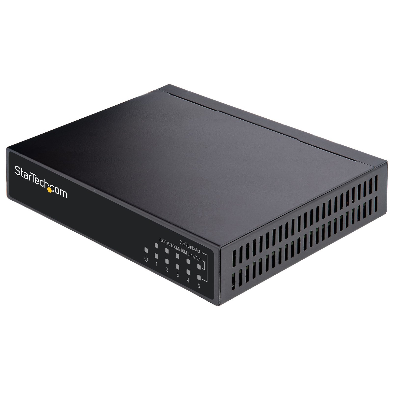StarTech.com Unmanaged 2.5G Switch - 5 Port Gigabit - 2.5GBASE-T Ethernet - Splitter - Din Rail or