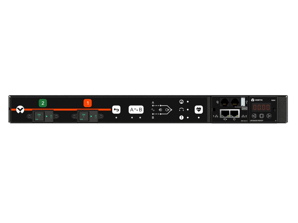 VERTIV - GEIST - MTS & BTO AG01X1R1-12CF13-3PS6PS6B211-D power distribution unit (PDU) 12 AC