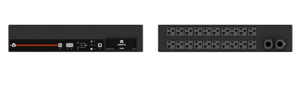 VERTIV - GEIST - MTS & BTO AN01X2R0-20S203-2TL5TL5A011-D power distribution unit (PDU) 20 AC