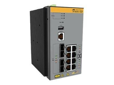 ALLIED TELESIS BOX AT-IE340-12GT-980 network switch Managed L3 Gigabit Ethernet (10/100/1000) Grey