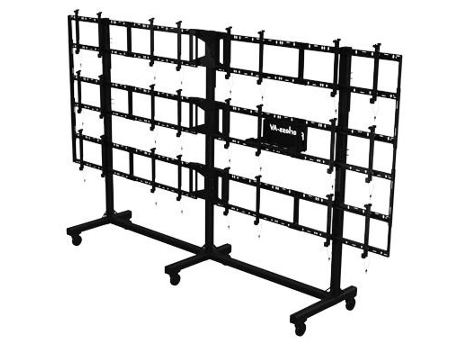 PEERLESS -AV DS-C555-4X3 multimedia cart/stand Black Flat panel