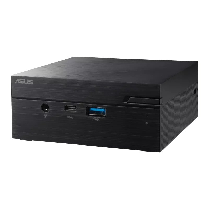 ASUS - SFF PN51-S1-BB3000XTD PC/workstation barebone Mini PC Black 5300U 2.6 GHz