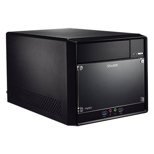 SHUTTLE COMPUTER XPC cube Barebone SH510R4 - S1200, Intel H510, 1xDP, 1xHDMI, 1x LAN, 5.25" ODD, 2x