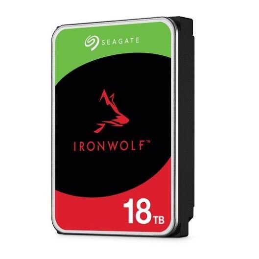 SEAGATE - NAS IronWolf ST18000VN000 internal hard drive 18 TB 7200 RPM 256 MB 3.5" Serial ATA III