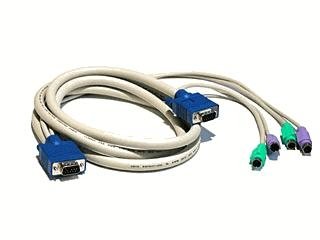 VERTIV-IT SYSTEMS Vertiv Avocent PS/AT Keyboard, Serial Mouse & VGA video - 6 ft network switch