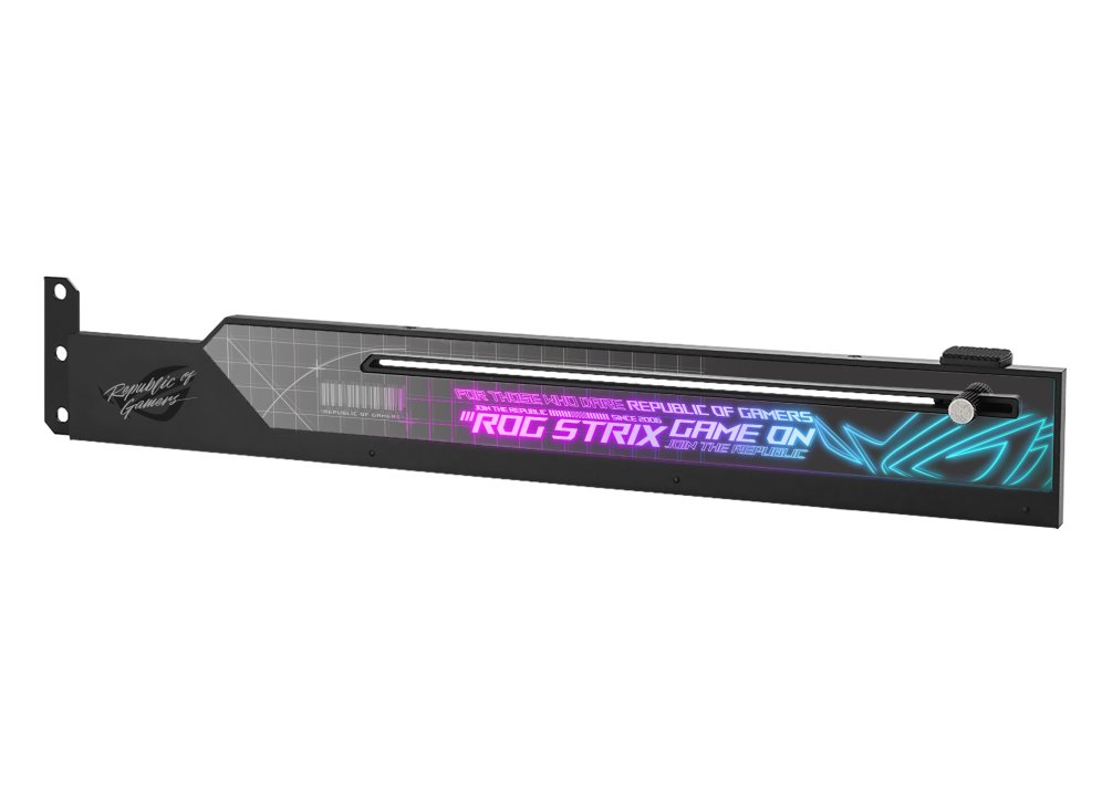 ASUS - COMPONENTS ROG Strix Graphics Card Holder Universal Graphic