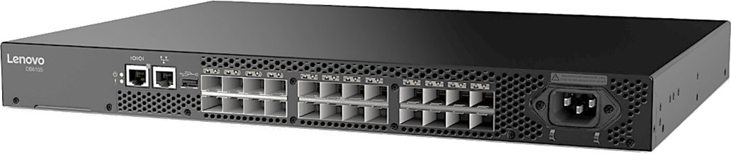 LENOVO DCG SERVER OPTIONS DB610S Managed Gigabit Ethernet (10/100/1000) 1U Black 7D8PA000WW