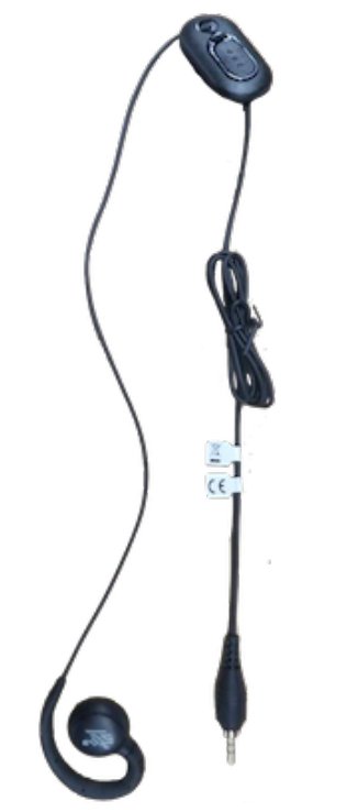 ZEBRA ENTERPRISE MCD-A1 HDST-35MM-PTVP-02 headphones/headset Wired In-ear Office/Call center Black