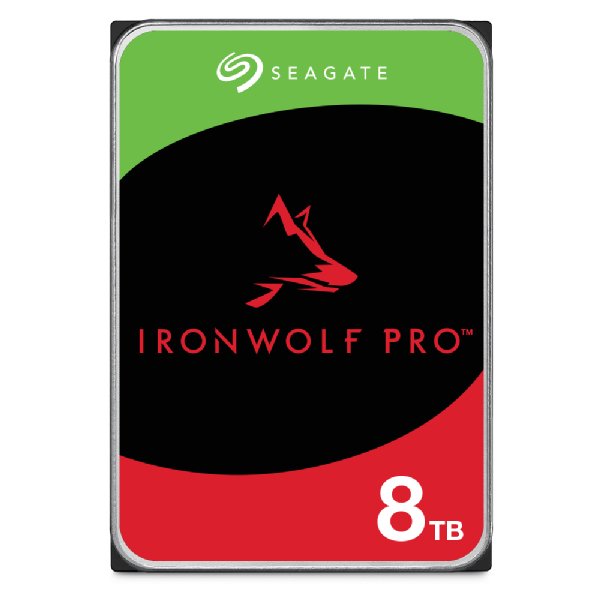 SEAGATE - NAS SINGLE IronWolf Pro ST8000NT001 internal hard drive 8 TB 7200 RPM 256 MB 3.5" Serial