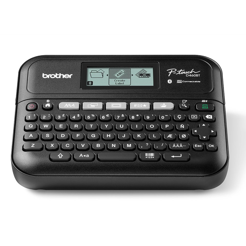 BROTHER INTL (PTOUCH) PT-D460BTVP label printer Thermal transfer 180 x DPI 30 mm/sec Wired &