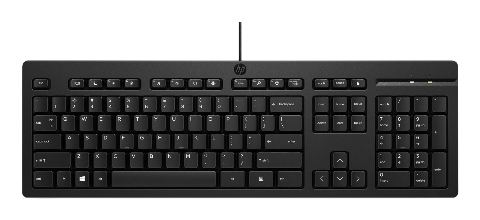 HP INC. - CTO 125 keyboard Office USB Black 5B9E6AV