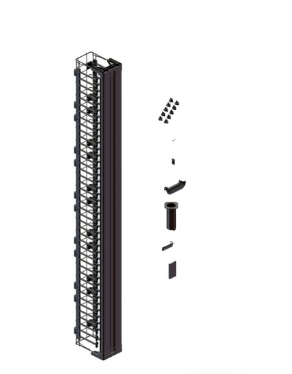 LEGRAND - DATA MM20VMD706-B rack accessory Mounting kit