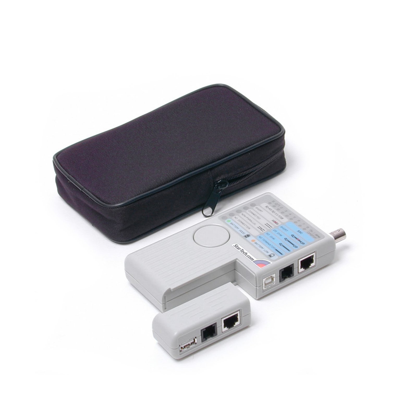 StarTech.com Professional Multi Function RJ45 RJ11 USB and BNC Cable Tester - TAA REMOTETEST