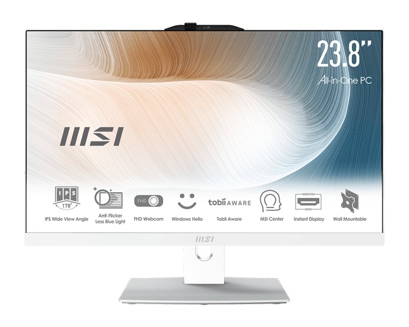 MSI - SYSTEMS Modern 12M-056US Intel® Core™ i5 i5-1240P 60.5 cm (23.8") 1920 x 1080 pixels
