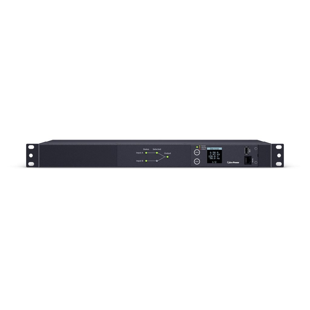 CyberPower PDU24006 power distribution unit (PDU) 10 AC outlet(s) 1U Black