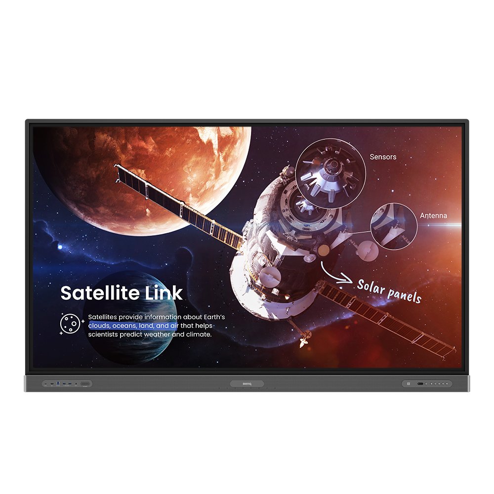 BENQ IFP DISPLAYS RP8603 Interactive flat panel 2.18 m (86") LCD Wi-Fi 450 cd/m² 4K Ultra HD Black
