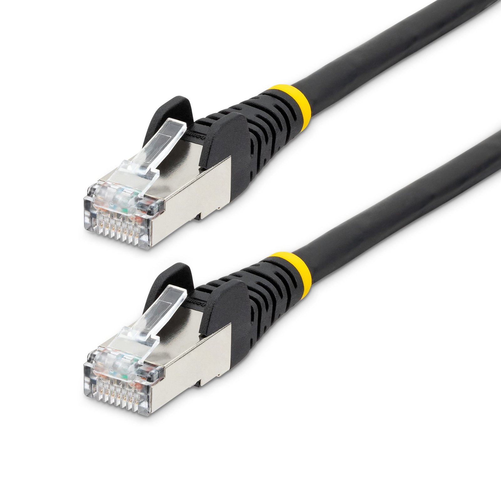 StarTech.com 14ft CAT6a Ethernet Cable - Black - Low Smoke Zero Halogen (LSZH) - 10GbE 500MHz 100W