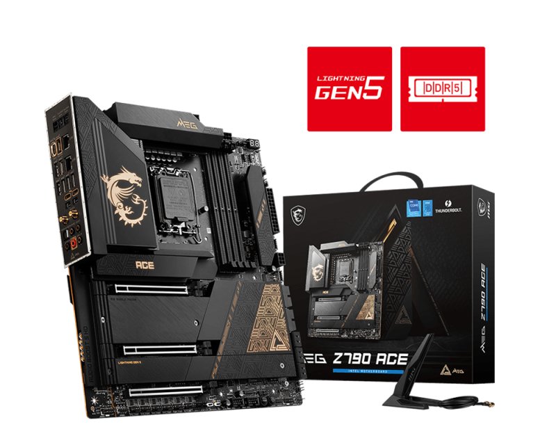 MSI - COMPONENTS MEG Z790 ACE Intel LGA 1700 Extended ATX