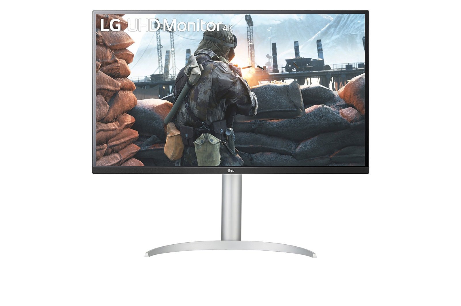 LG ELECTRONICS 27BP55U-B computer monitor 68.6 cm (27") 3840 x 2160 pixels 4K Ultra HD LED Silver