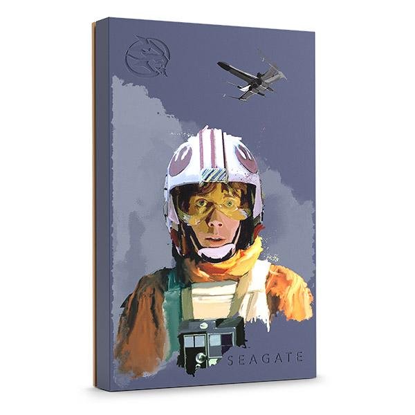 SEAGATE - RETAIL Game Drive 2 TB Luke Skywalker Special Edition FireCuda External Hard Black