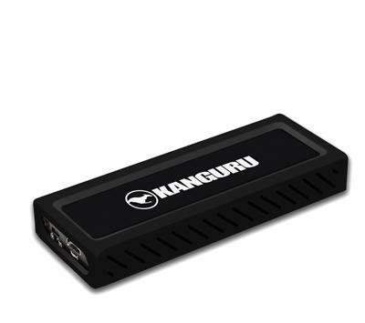 KANGURU SOLUTIONS iStorage UltraLock Superspeed+ USB-C M.2 NVMe External SSD 4 TB| Secure Portable