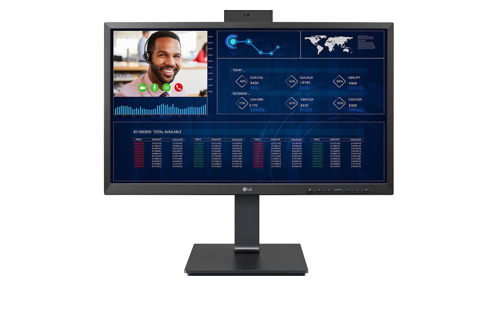 LG IT SOLUTIONS 24CQ651W-BP All-in-One PC/workstation Intel® Pentium® N6005 60.5 cm (23.8") 1920 x