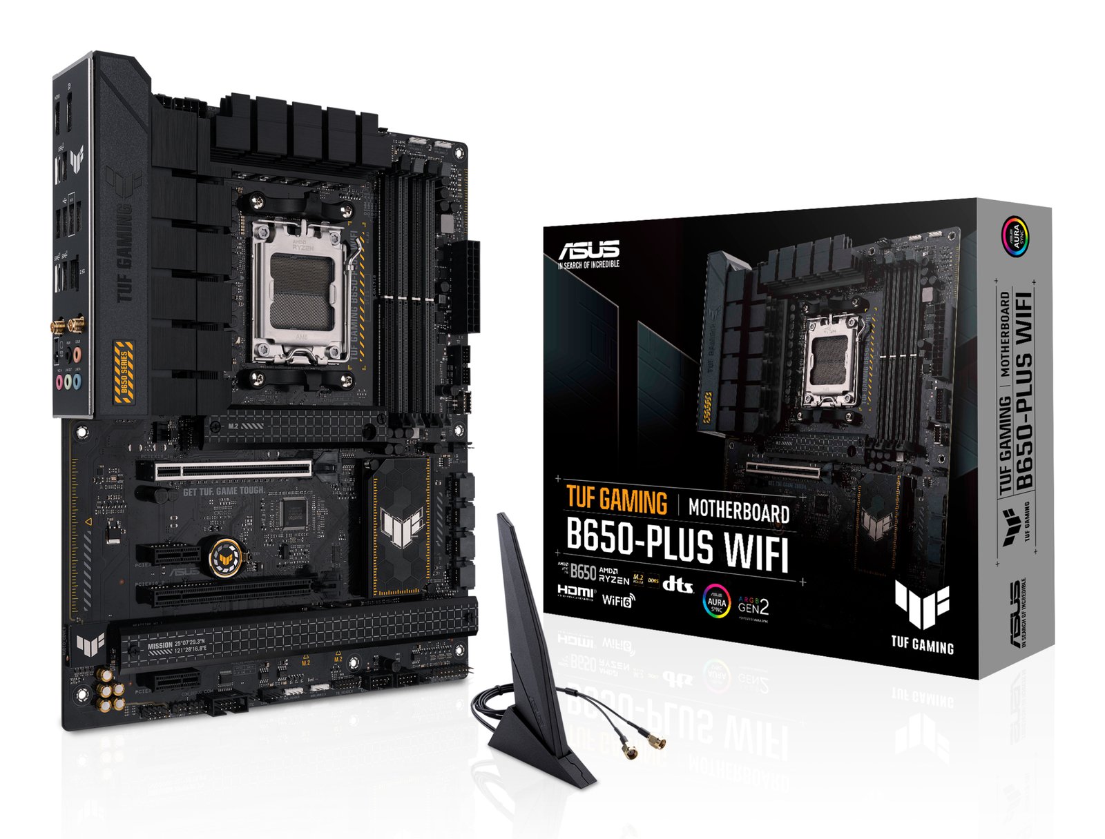 ASUS - MOTHERBOARDS TUF GAMING B650-PLUS WIFI AMD B650 Socket AM5 ATX