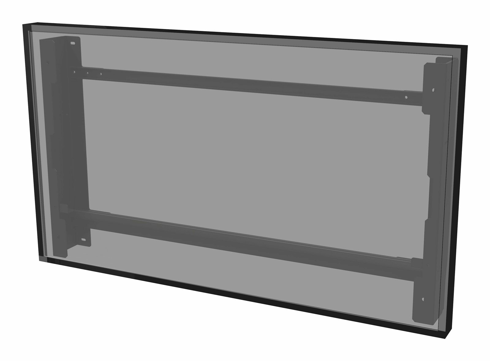 PEERLESS INDUSTRIES EWL-49XE4F signage display mount 124.5 cm (49") Black