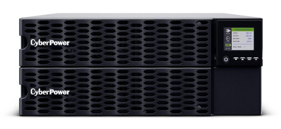 CyberPower OL8KRTHD uninterruptible power supply (UPS) Double-conversion (Online) 8 kVA 8000 W 6 AC