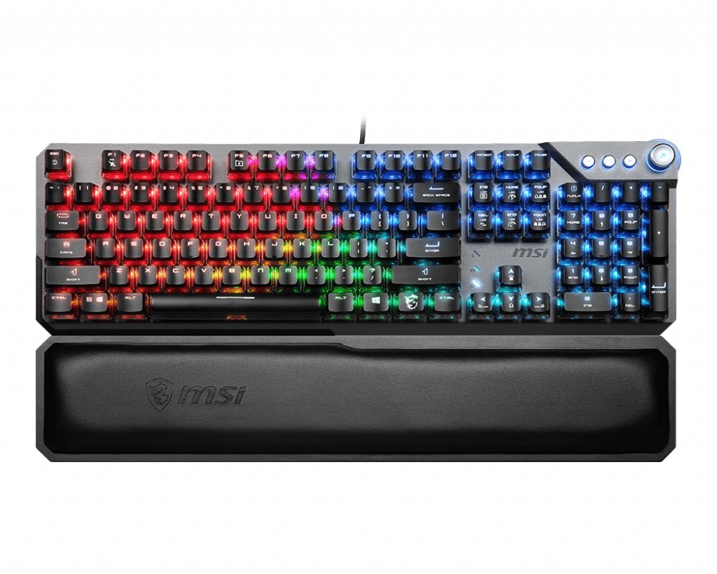 MSI - COMPONENTS VIGOR GK71 SONIC keyboard Gaming USB QWERTY US International Black