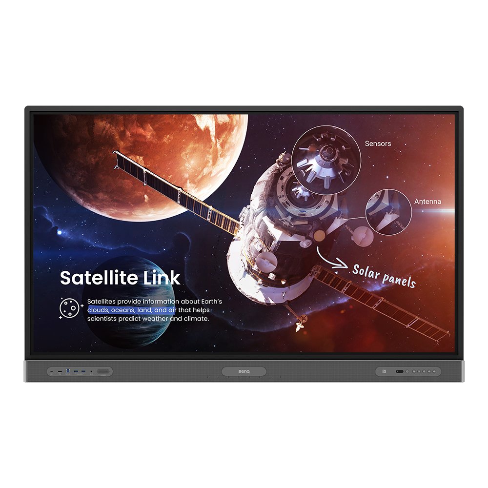 BENQ IFP DISPLAYS RP6503 interactive whiteboard 165.1 cm (65") 3840 x 2160 pixels Touchscreen Black