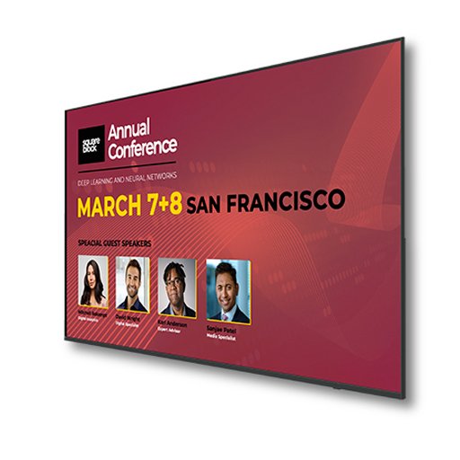 SHARP PROSUMER 4P-B75EJ2U Signage Display Digital flat panel 190.5 cm (75") LED Wi-Fi 380 cd/m² 4K