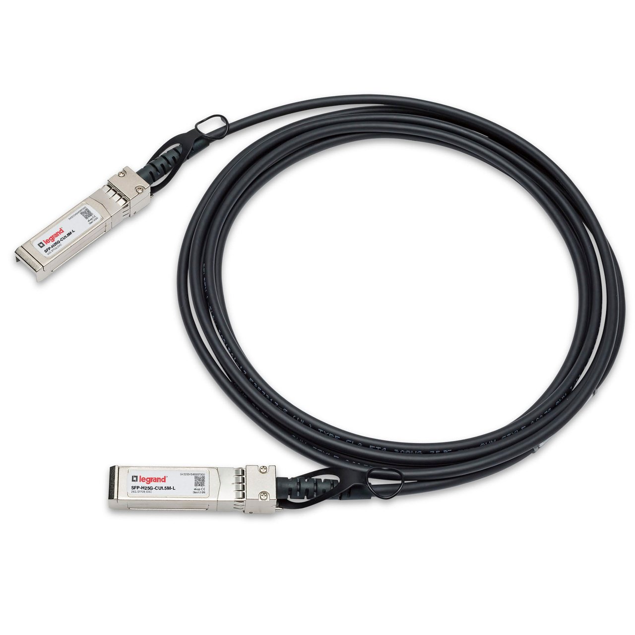 LEGRAND - OPTICS SFP-H25G-CU1.5M-L InfiniBand/fibre optic cable 1.5 m SFP28 Black