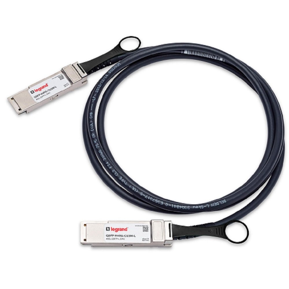 LEGRAND - OPTICS QSFP-H40G-CU4M-L InfiniBand/fibre optic cable 4 m QSFP+ Black