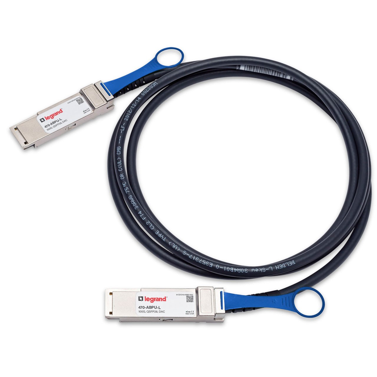 LEGRAND - OPTICS 470-ABPU-L InfiniBand/fibre optic cable 5 m QSFP28 Black