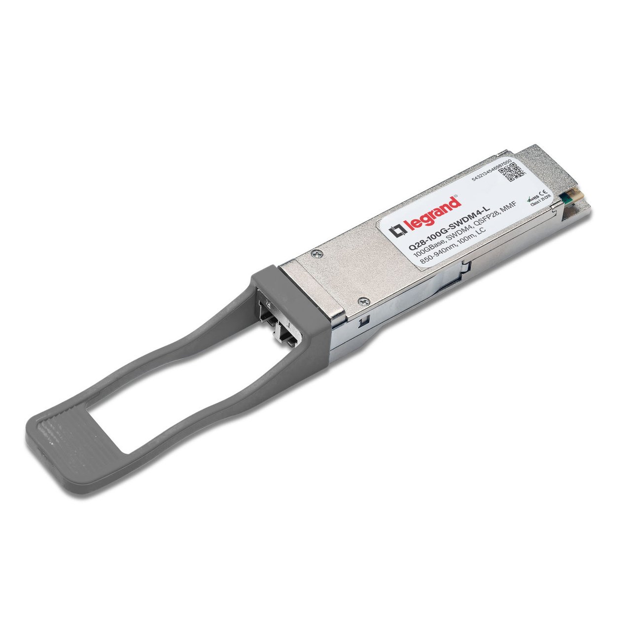 LEGRAND - OPTICS Q28-100G-SWDM4-L network transceiver module Fiber optic 100000 Mbit/s QSFP28 940 nm