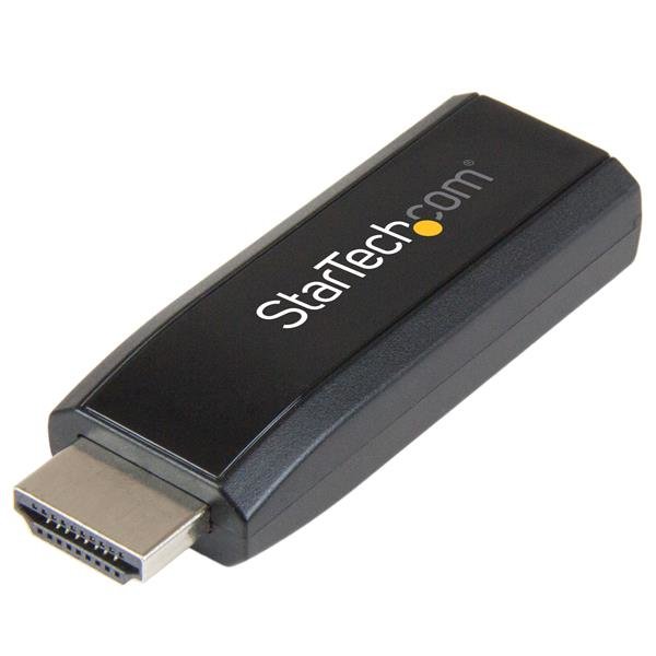 StarTech.com HDMI to VGA Converter with Audio - Compact - 1920x1200 HD2VGAMICRA