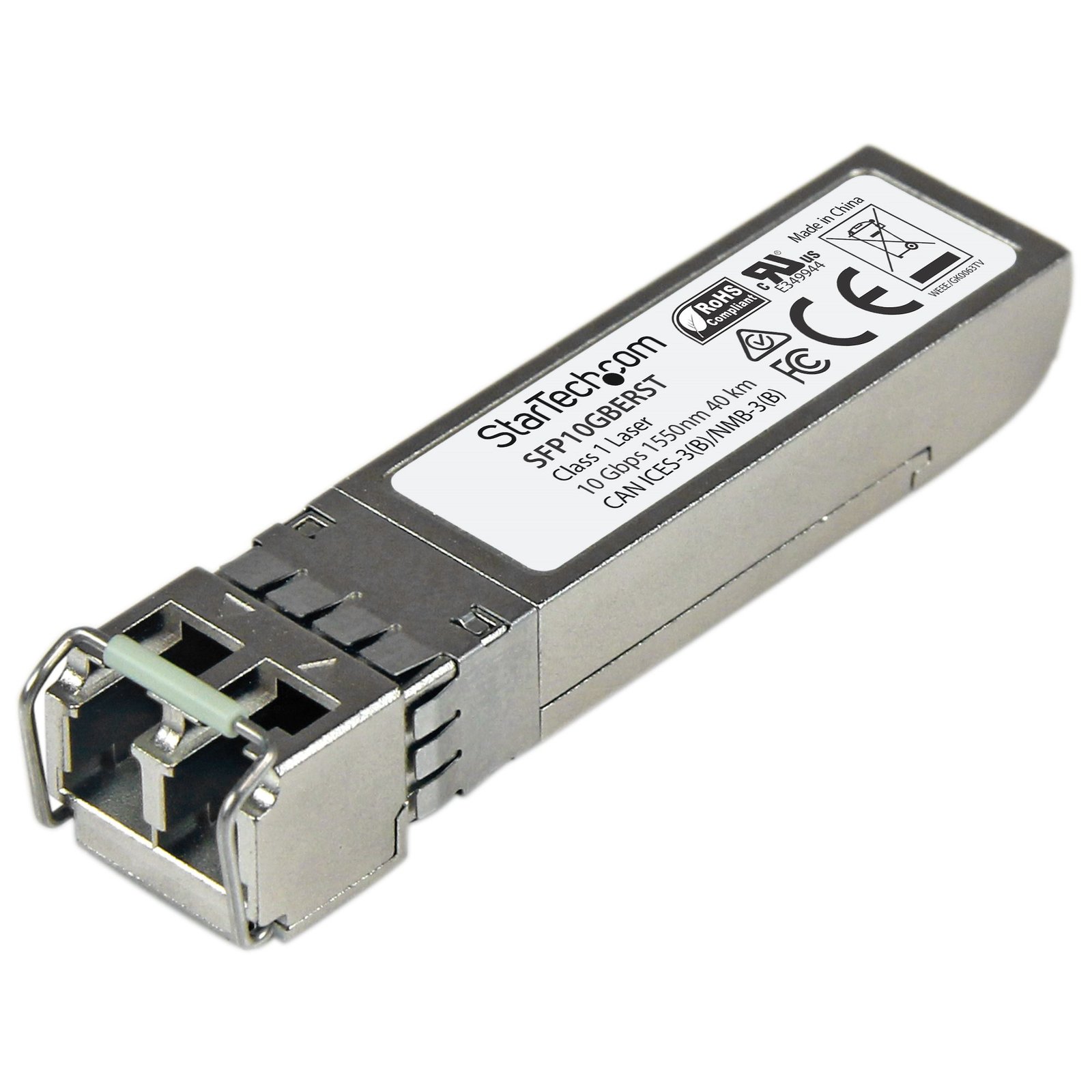 StarTech.com MSA Uncoded SFP+ Module - 10GBASE-ER - 10GbE Single Mode Fiber (SMF) Optic Transceiver