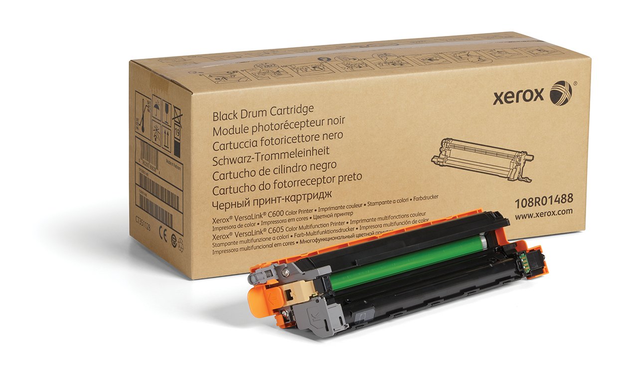 XEROX SUPPLIES VersaLink C60X Black Drum Cartridge (40,000 pages) 108R01488