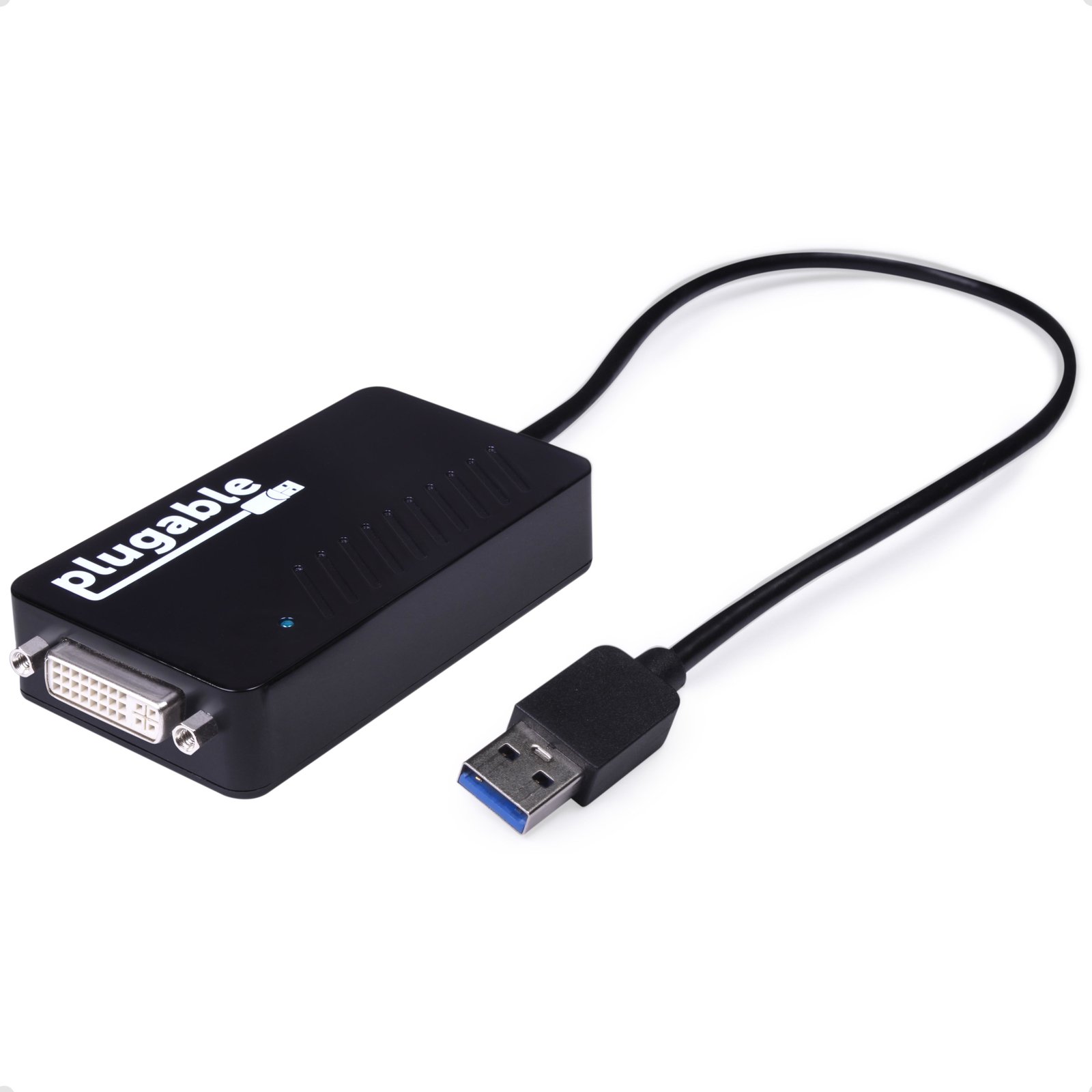 Plugable Technologies USB 3.0 to DVI/VGA/HDMI Video Graphics Adapter for Multiple Monitors up