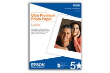 EPSON - CLOSED PRINTERS AND INK Ultra Premium Photo Paper Luster - 8.5" x 11" - 50 Sheet S041405