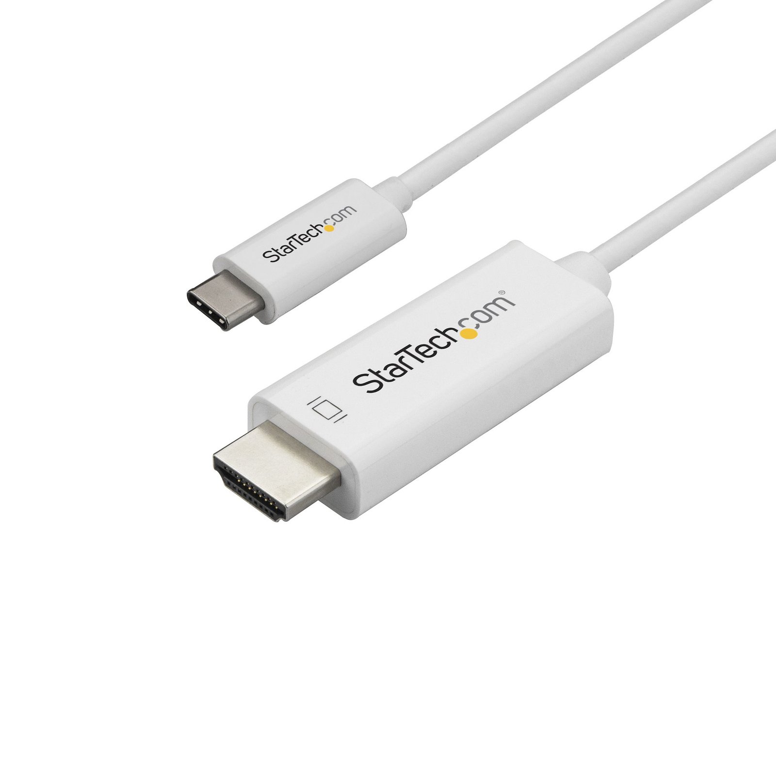 StarTech.com 3.3ft (1m) USB C to HDMI Cable - 4K 60Hz Type 2.0 Video Adapter - Thunderbolt