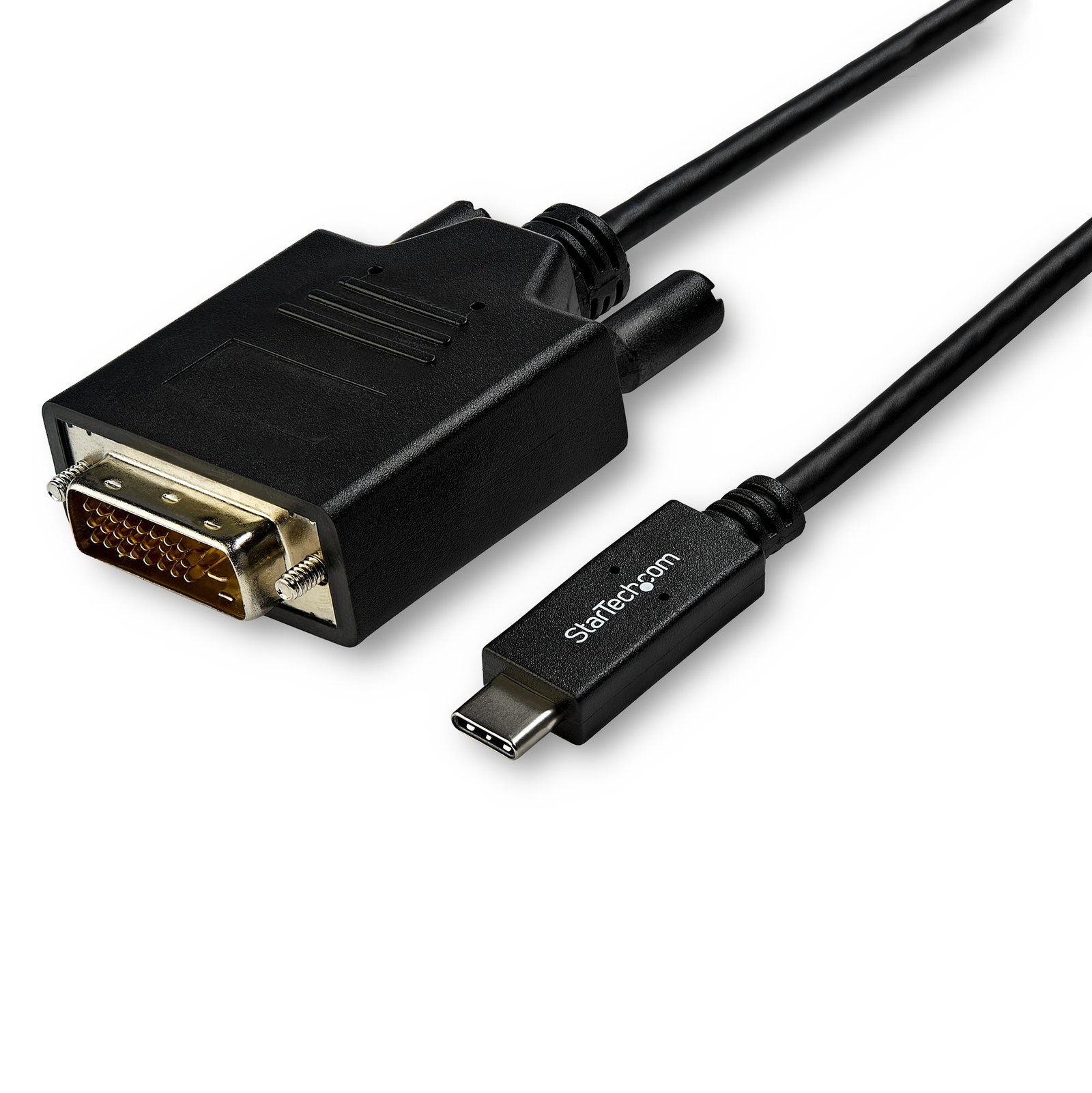 StarTech.com 10ft (3m) USB C to DVI Cable - 1080p (Single Link) Type-C (DP Alt Mode HBR2)