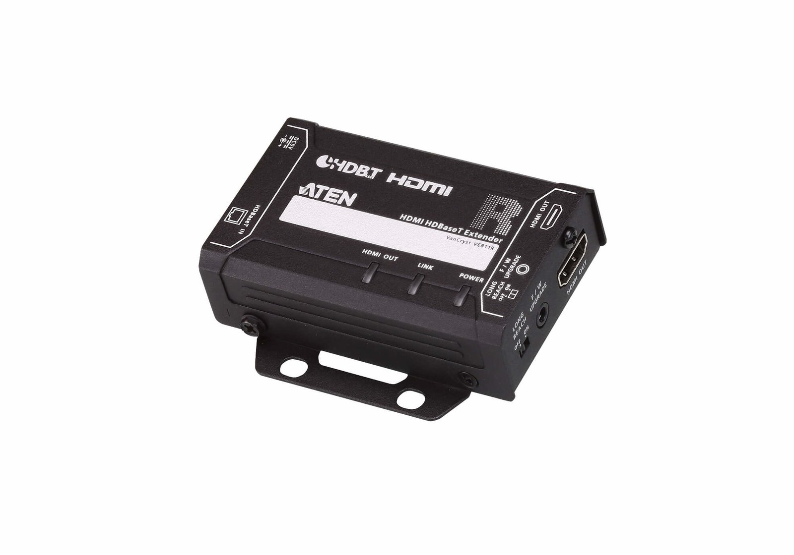 ATEN TECHNOLOGIES VE811R AV extender receiver Black